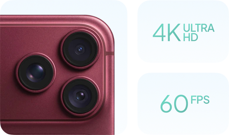 Use Continuity Camera with your iPhone for high-definition 4K video
